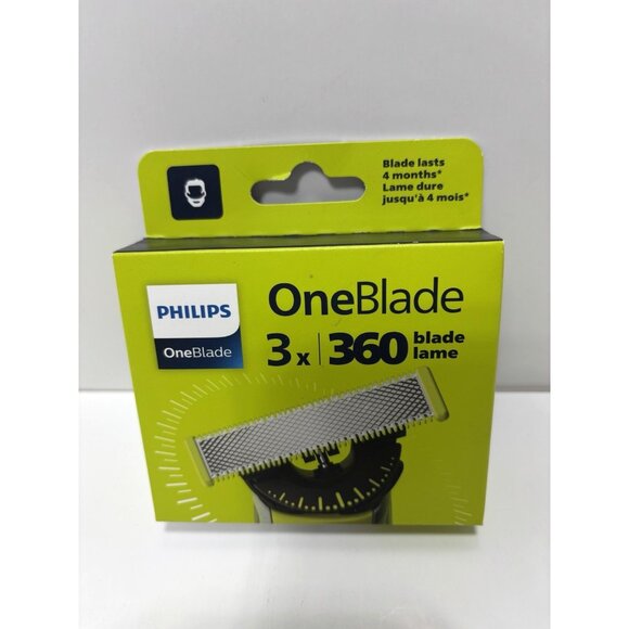 Philips One Blade 360 Replacement Blades (3-pack), New - Picture 2 of 3
